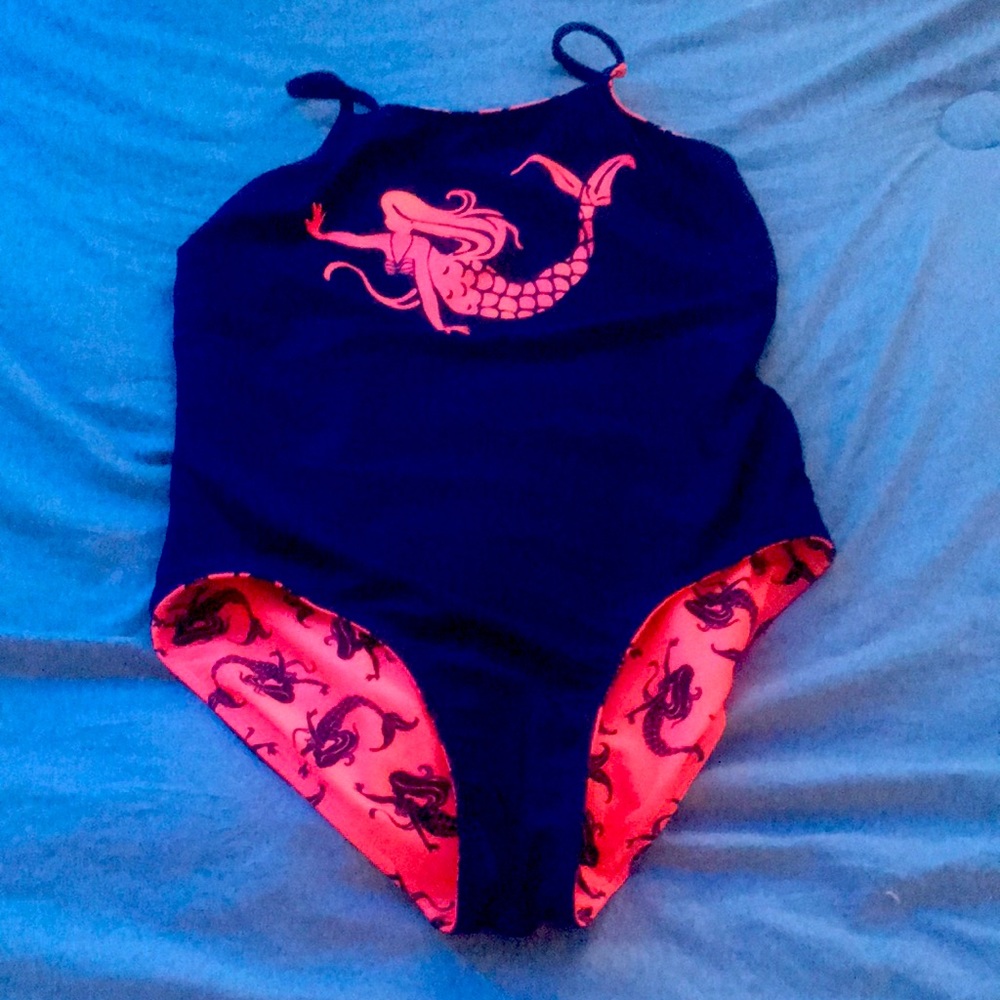 Mermaid bathing suit for kids